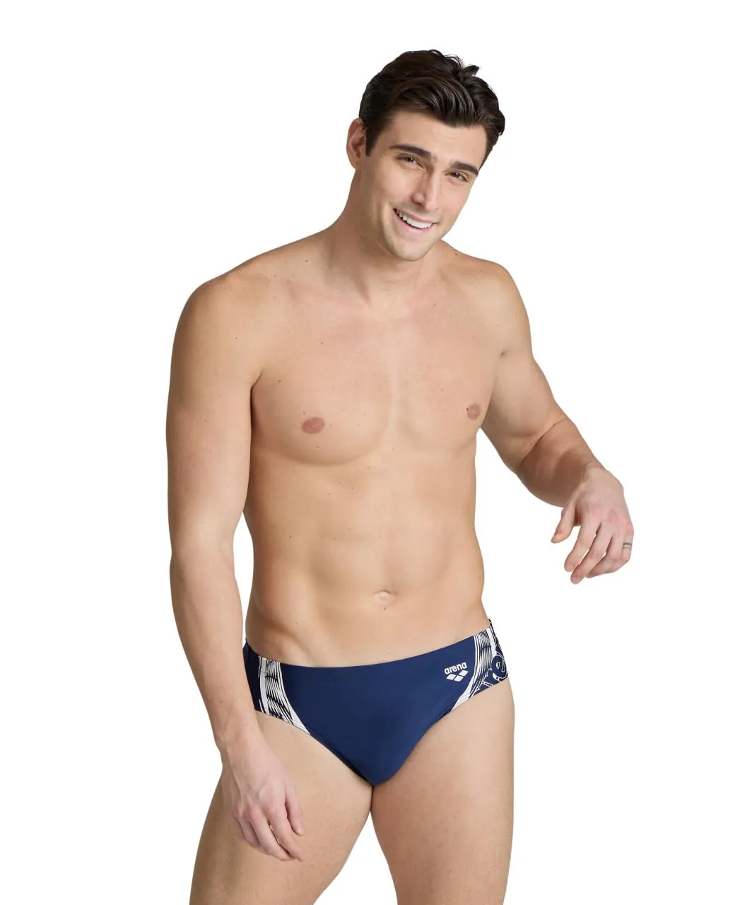 Arena Graphic slip uomo piscina tessuto elasticizzato