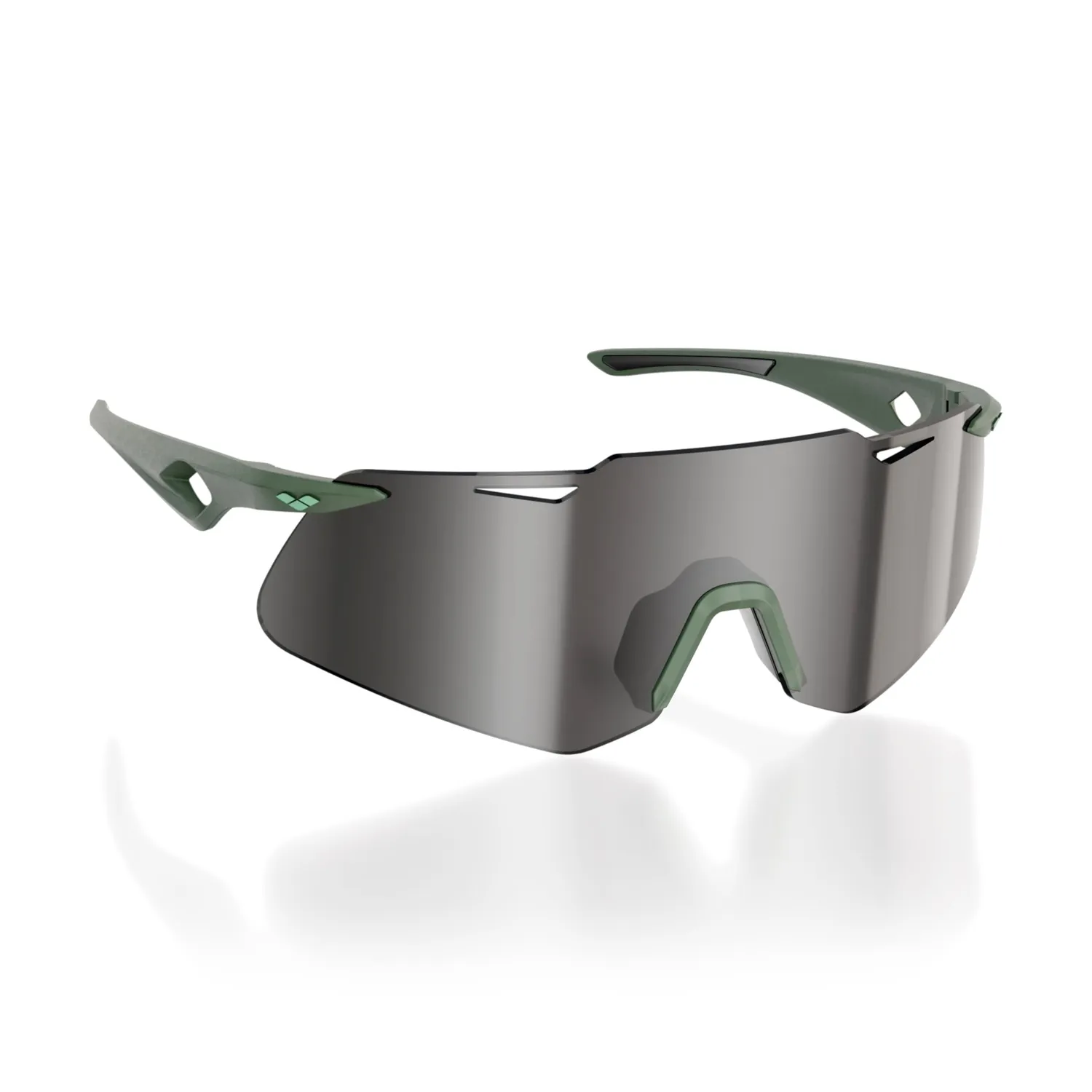 Arena Saetta occhiali sole sportivi verde specchiati