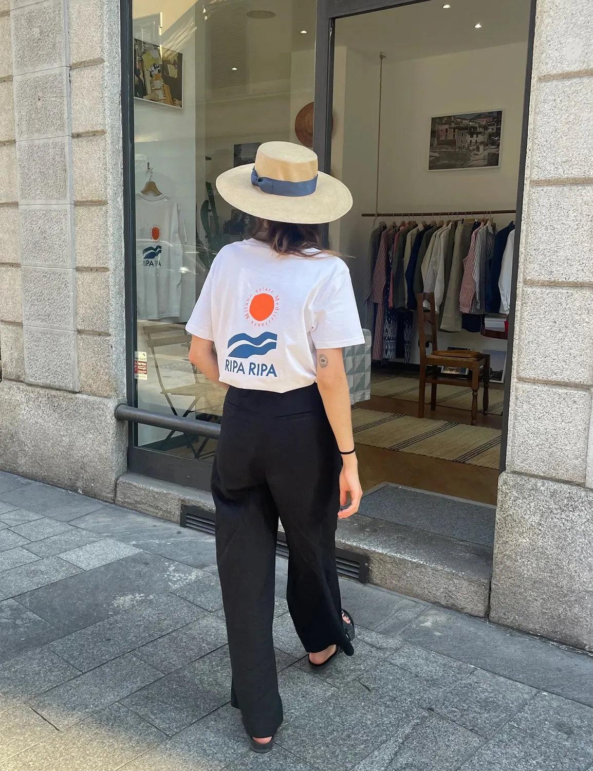 Ripa Ripa Estate Mediterranea t-shirt uomo stampa