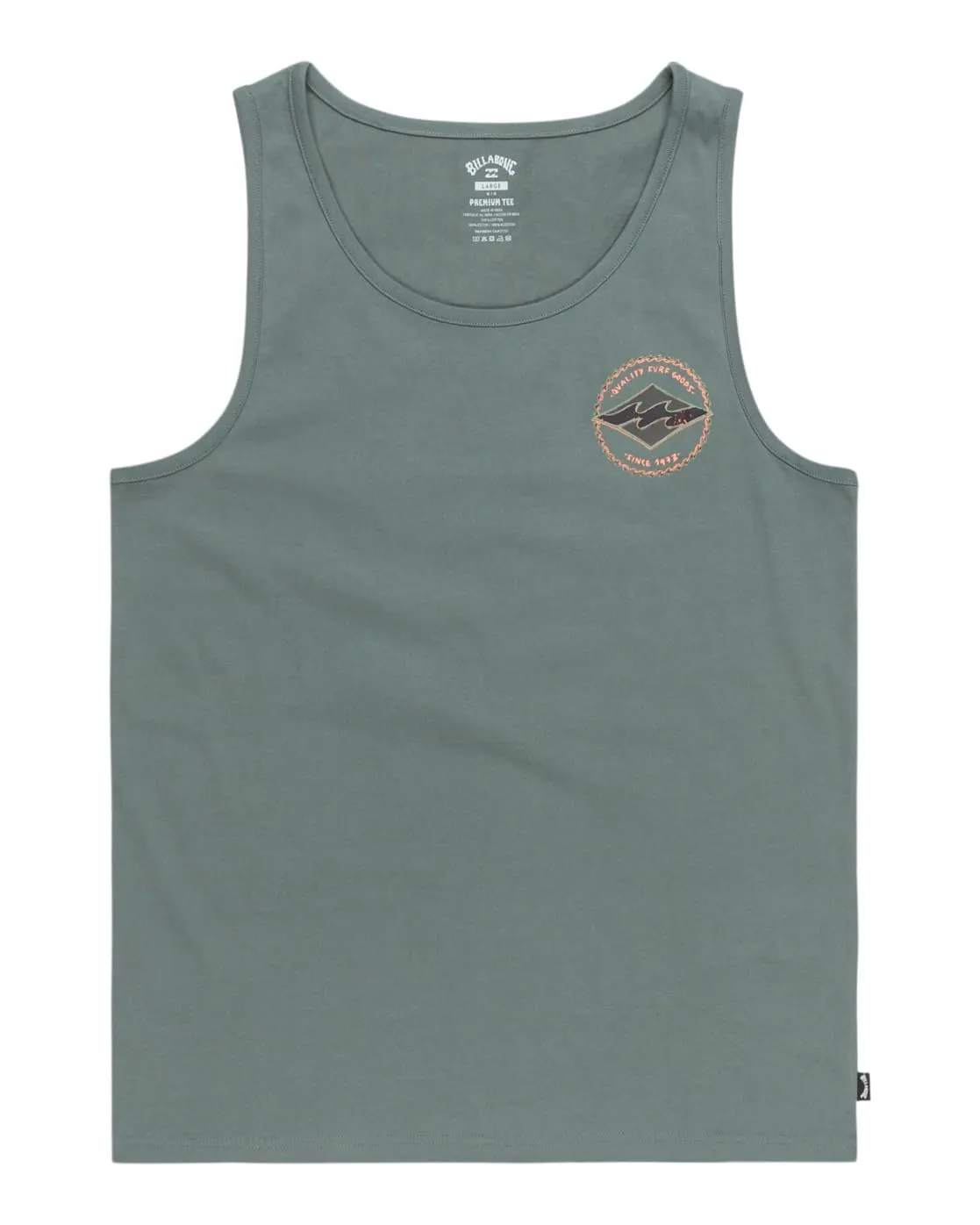 Billabong Rotor Diamond t-shirt uomo bianca cotone