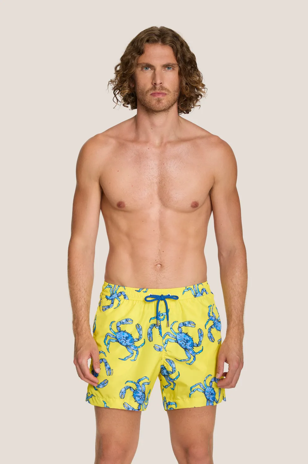 4 Giveness Crab short mare uomo blu asciugatura rapida