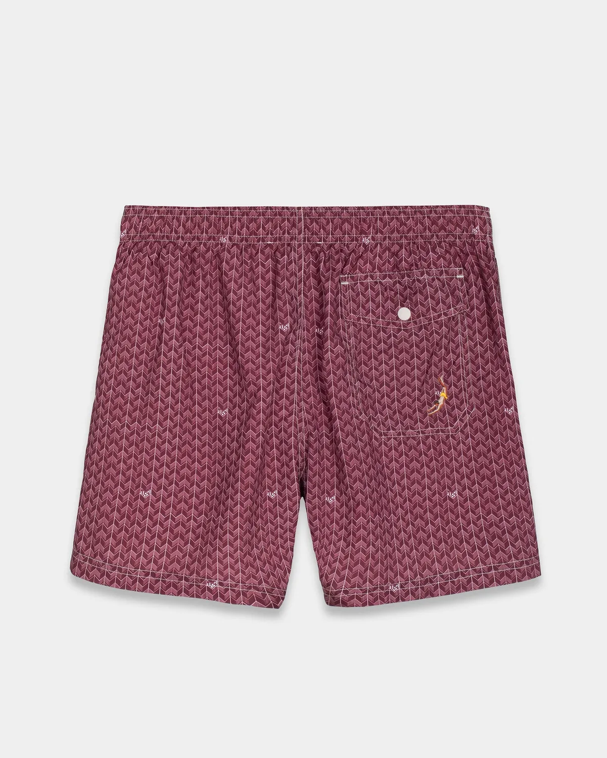 Mosso Sunwear Bordeaux Grains Costume Mare Bordeaux Fantasia
