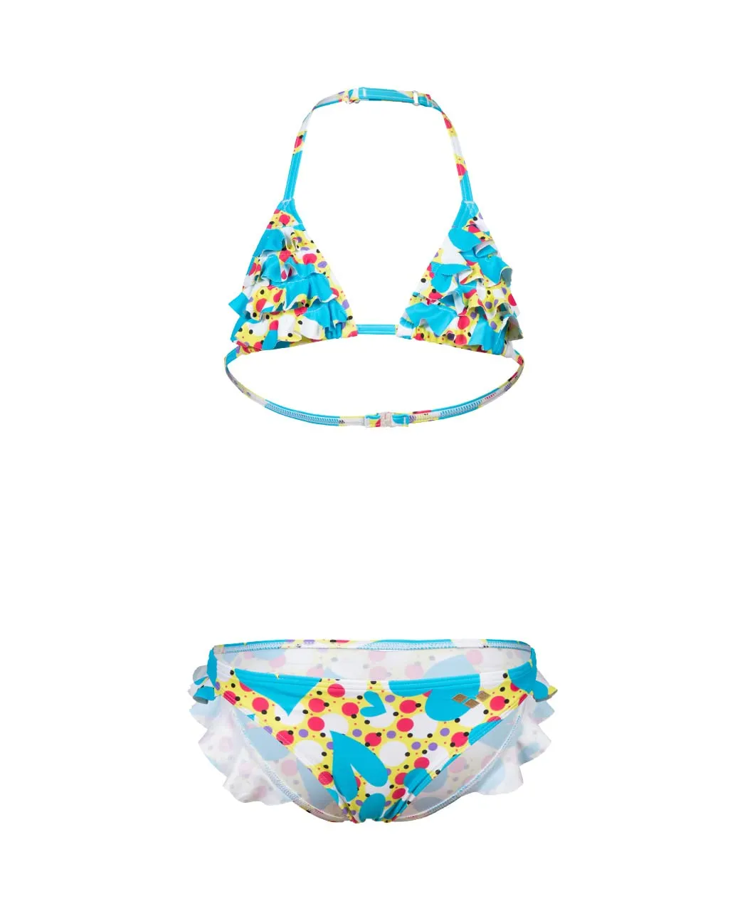 Arena Vintage bikini bambina triangolo Soft Green Multi