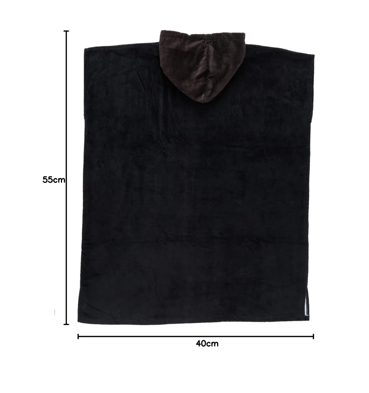 Billabong Hooded Towel poncho mare nero taglia unica cotone