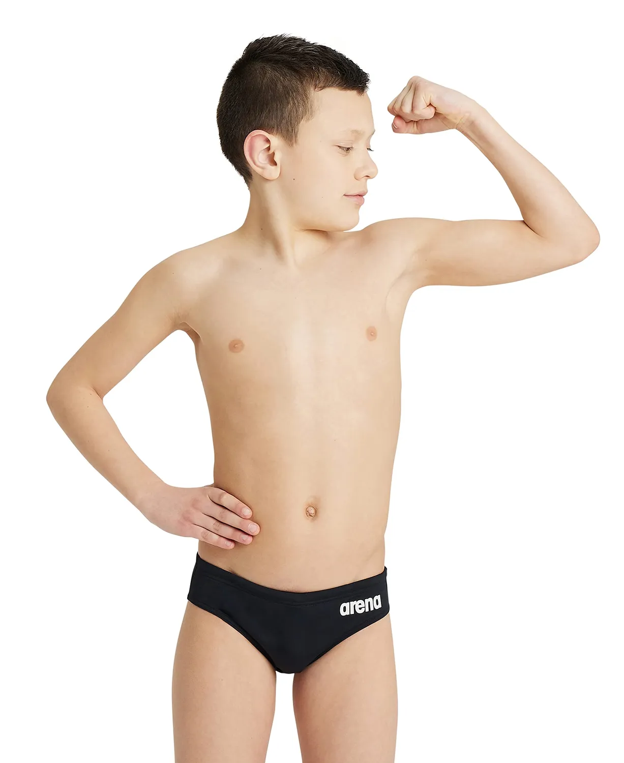Arena Team Solid costume slip bambino cloro resistente