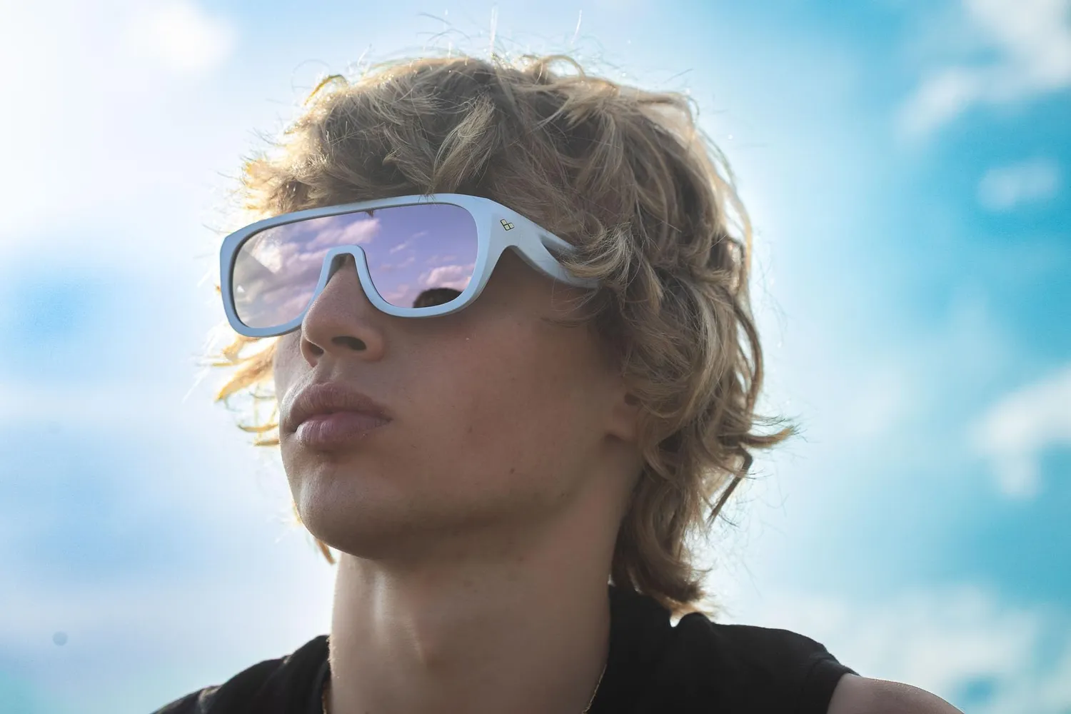 Arena Albatro occhiali da sole Galaxy White polarizzati