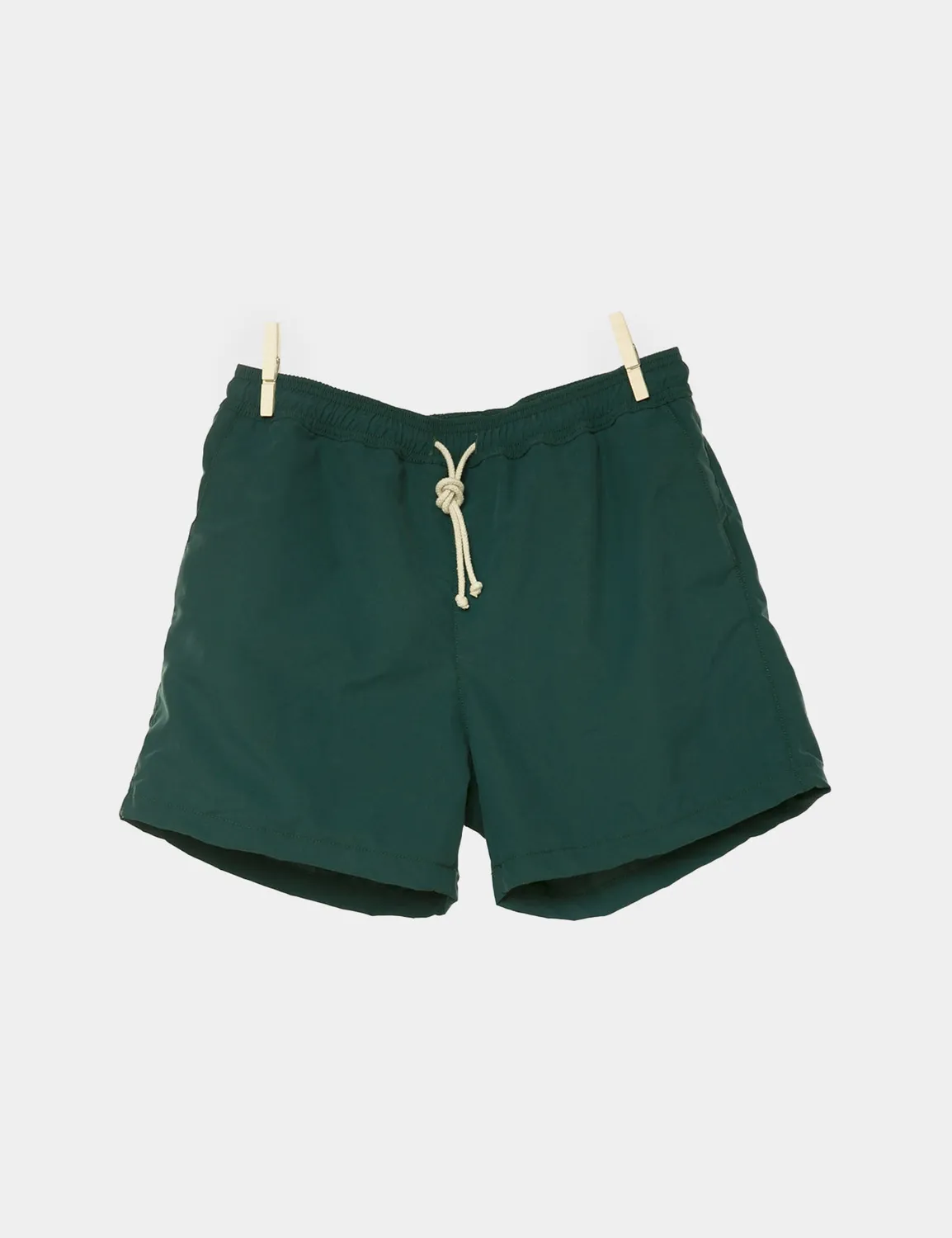 Ripa Ripa Verde Pino Costume Mare Uomo Tinta Unita