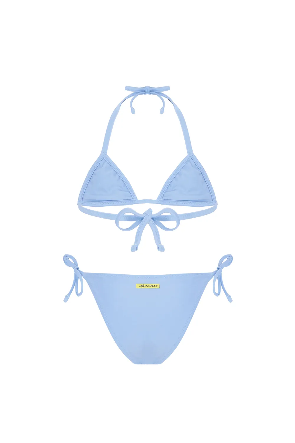 4 Giveness Lacci Bikini Triangolo Bimba Verde taglia 8