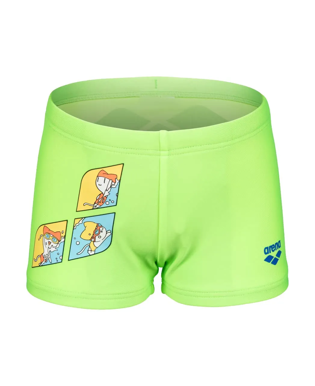 Arena Training Kids Short pantaloncino bimbo soft green riciclato