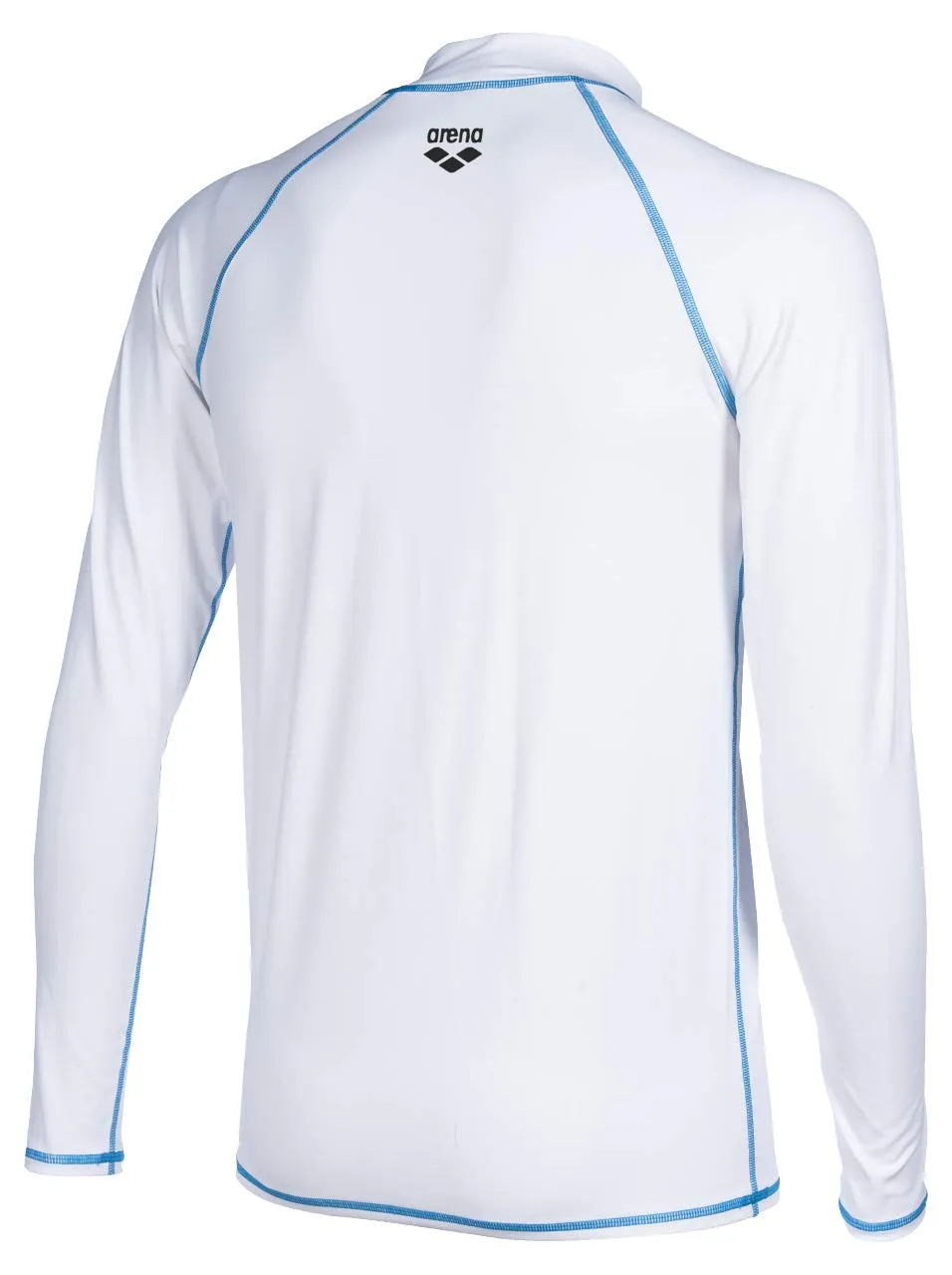 Arena Rash Maglietta UV Uomo Bianca Maniche Lunghe S