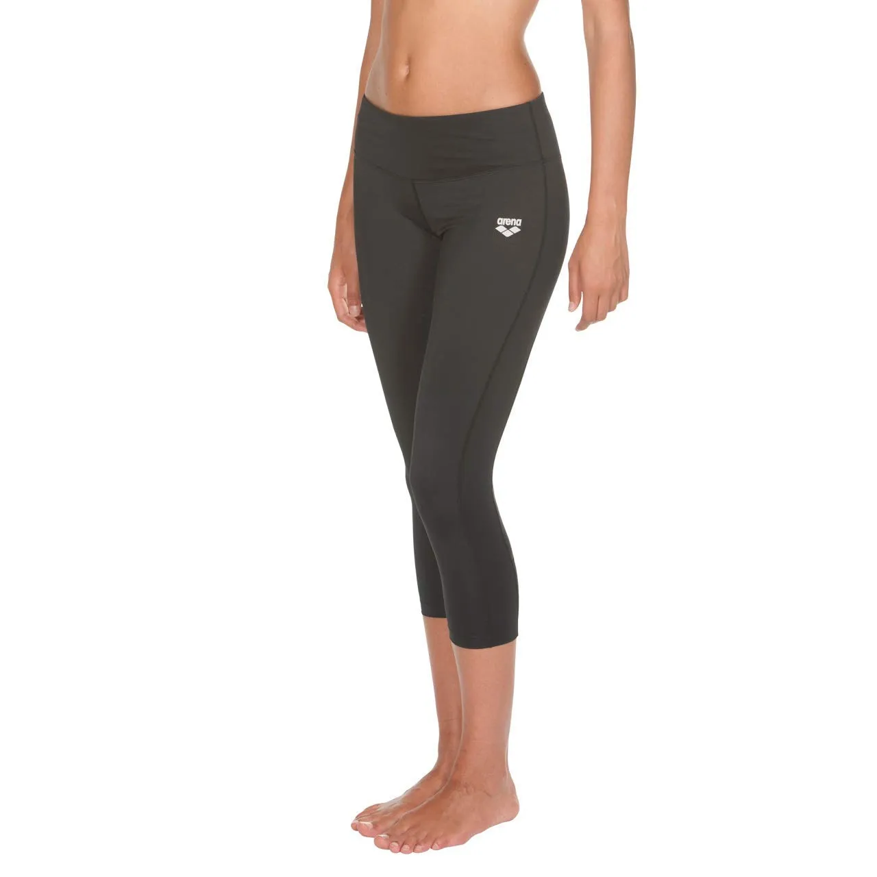 Arena Gym Leggings Sportivi 3/4 Donna XS Nero palestra