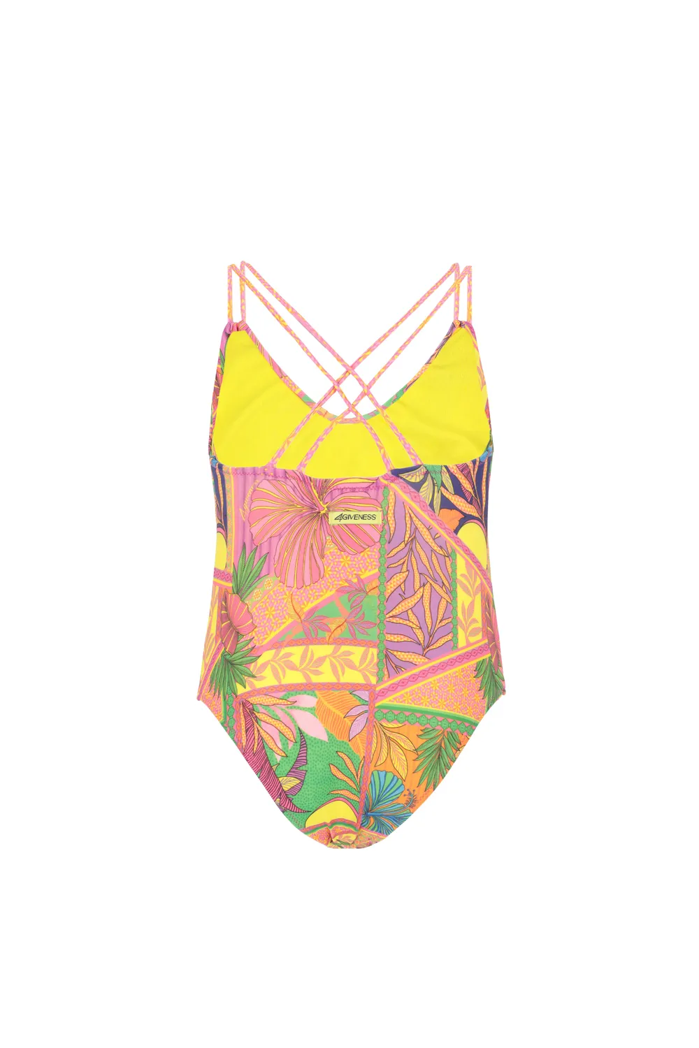 4 Giveness Incrocio Schiena Costume Intero Bimba
