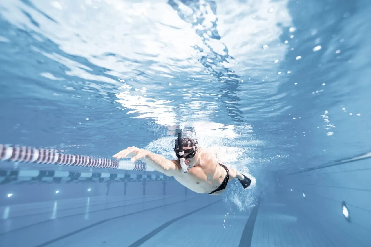 Arena Swim Snorkel III boccaglio nuoto nero valvola