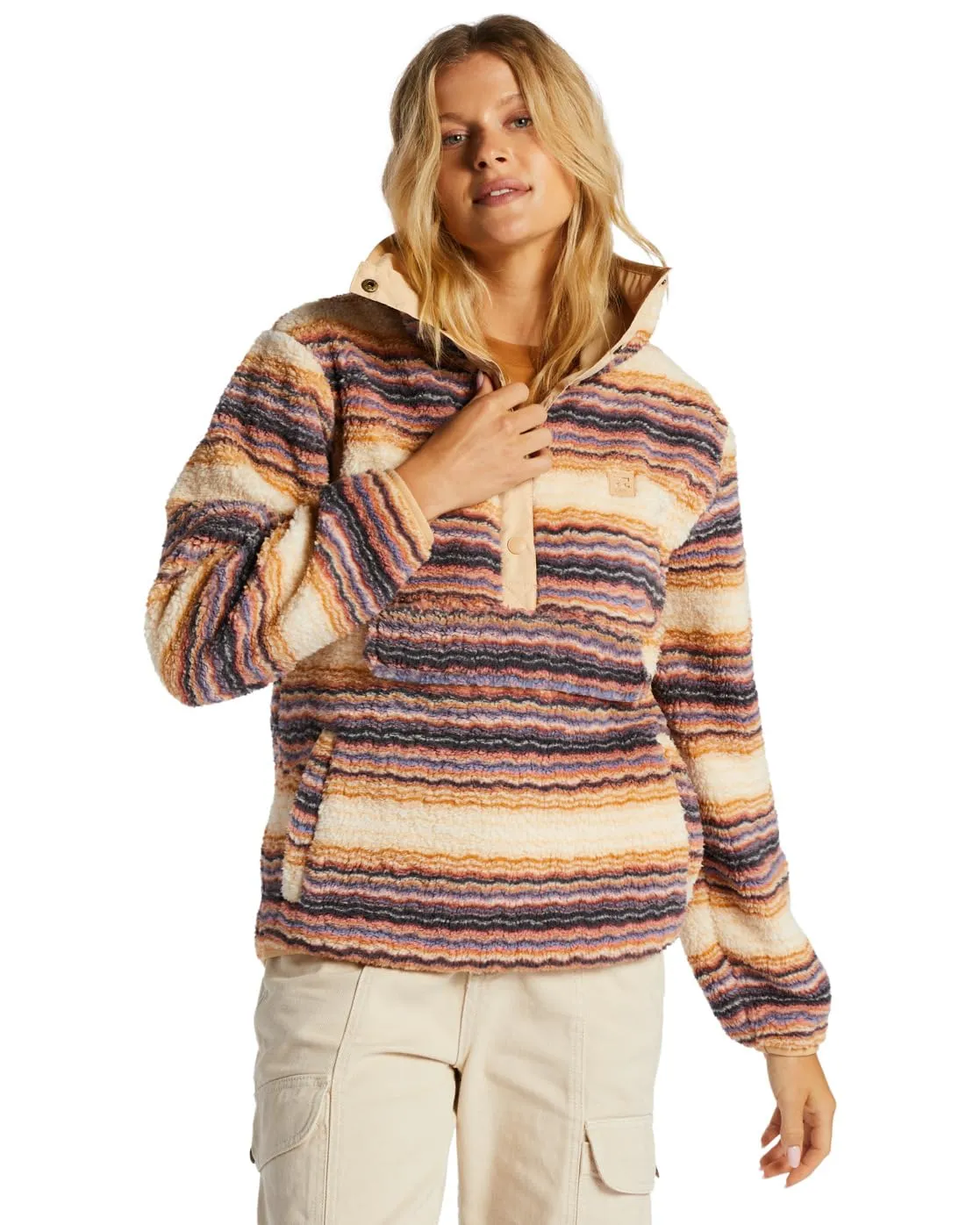 Billabong Switchback pile donna XS blue haze collo alto