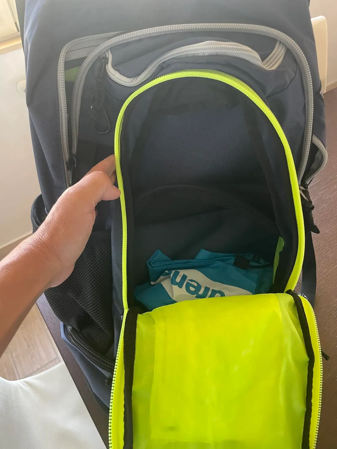 arena Fastpack 3.0 zaino 40 litri piscina palestra idrorepellente