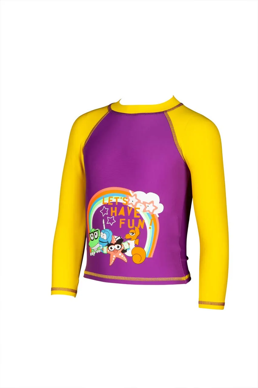 Arena AWT Maglia UV Bambina Maniche Lunghe