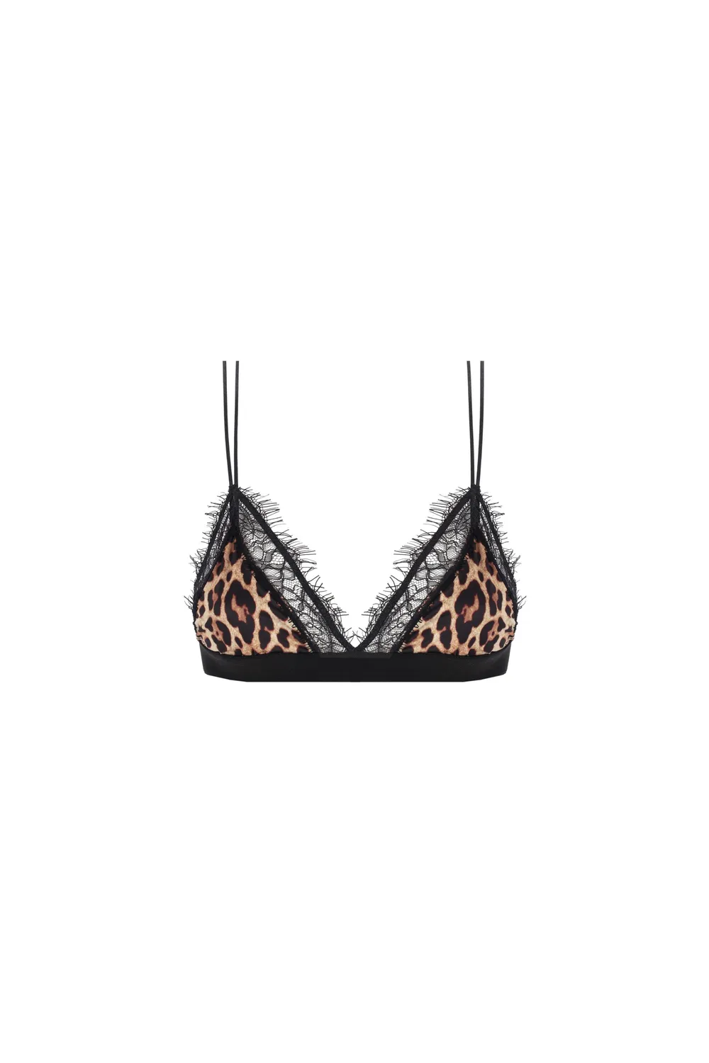4Giveness Wild Touch reggiseno triangolo animalier pizzo