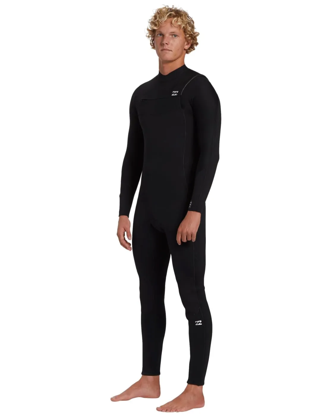 Billabong Foil Muta Uomo 4/3mm Nero Zip Petto Taglia M