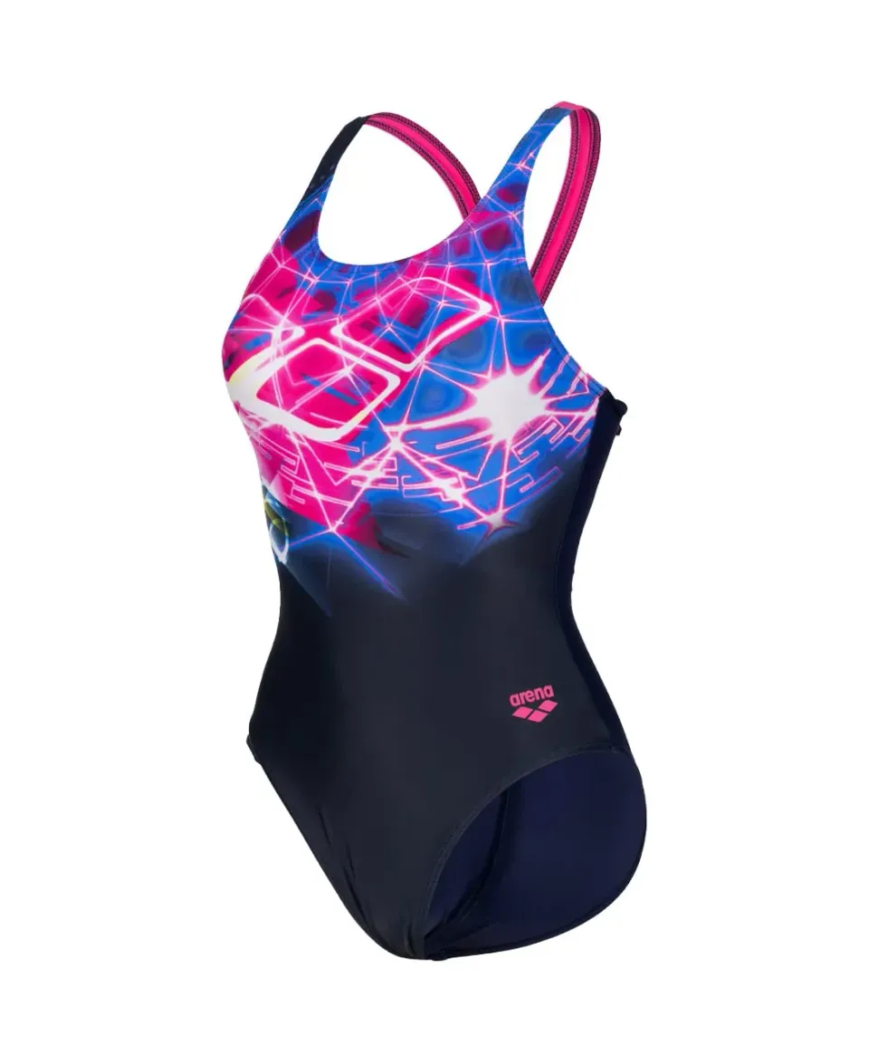 Arena Placement V Back Costume Intero Donna 40 Resistente