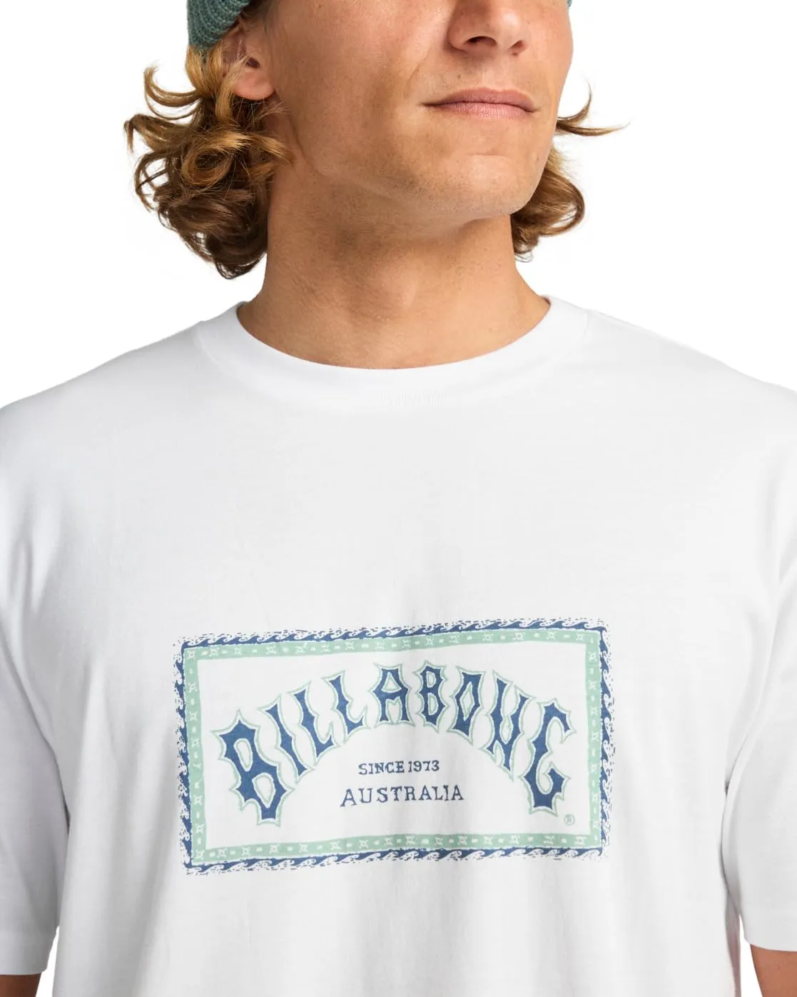 Billabong Arch Frame T-Shirt Uomo Nero Manica Corta cotone