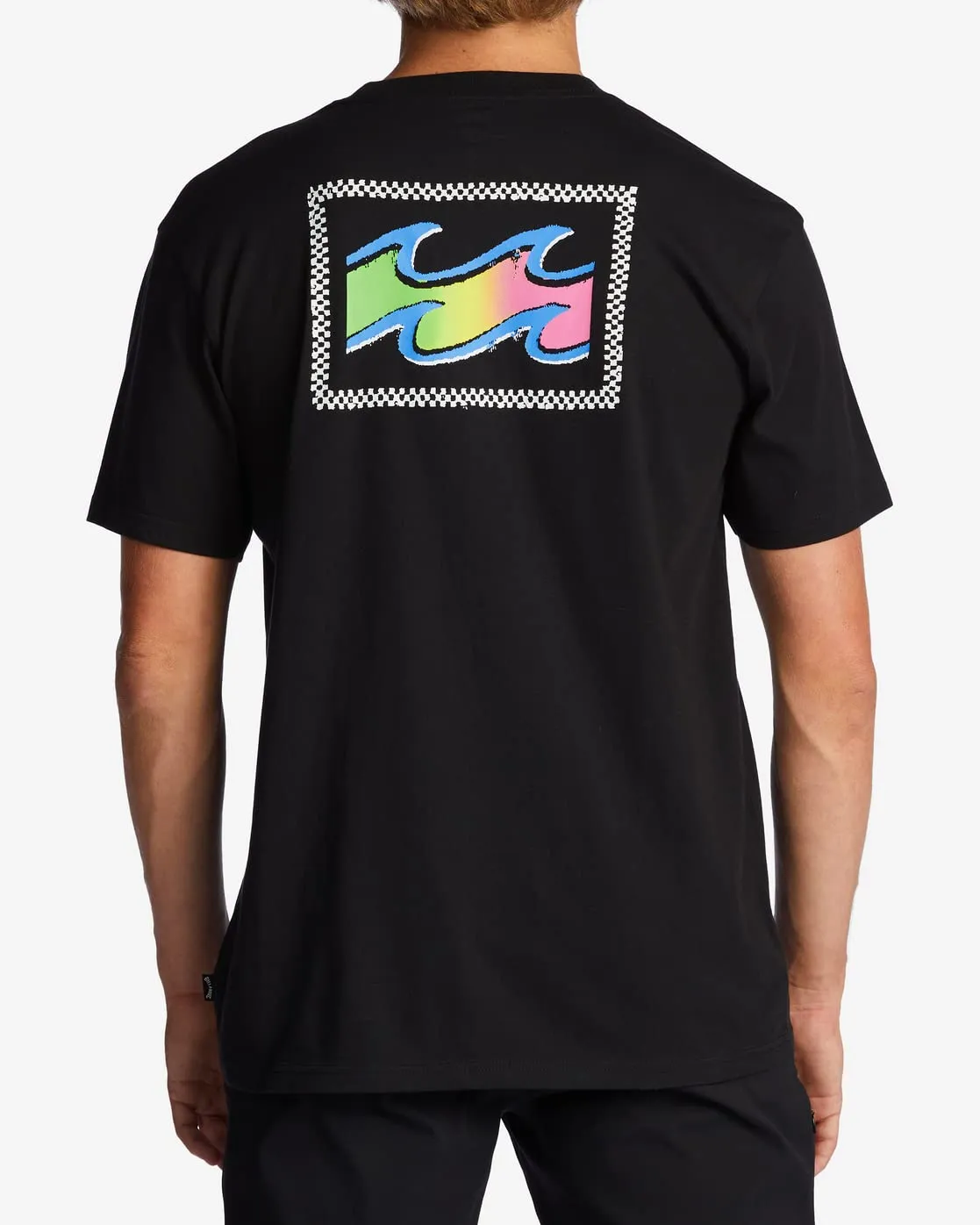 Billabong Crayon Wave SS camicia uomo nera manica corta