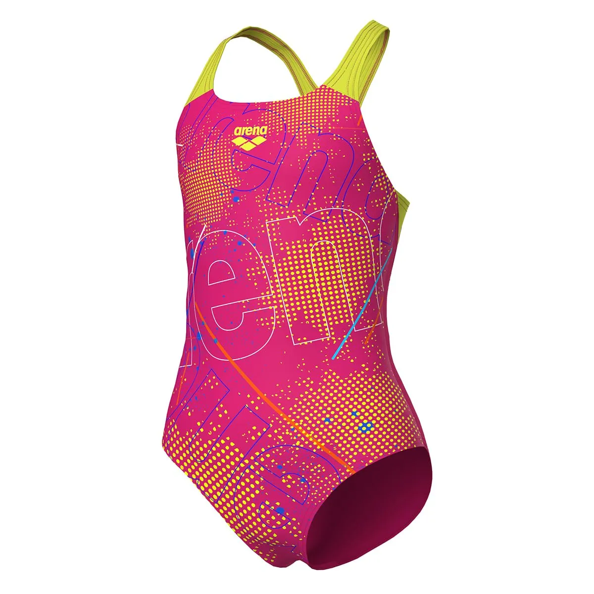 Arena Galactic Costume Intero Bambina Piscina Pro Back