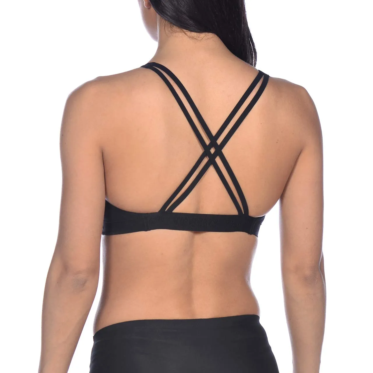 Arena Metis Reggiseno Sportivo Donna 105 Nero sostegno