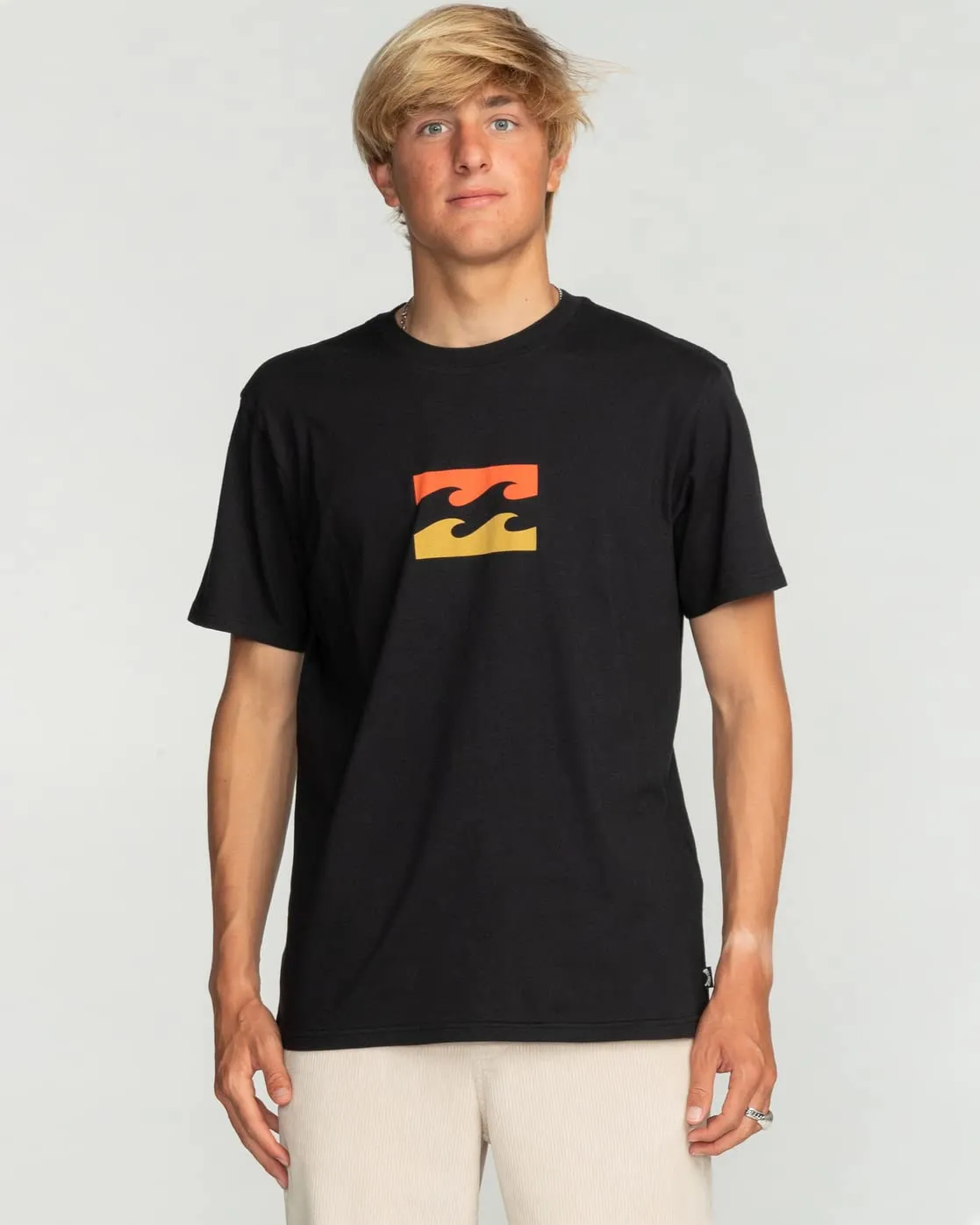 Billabong Team Wave SS T-shirt Bambino logo onda leggero