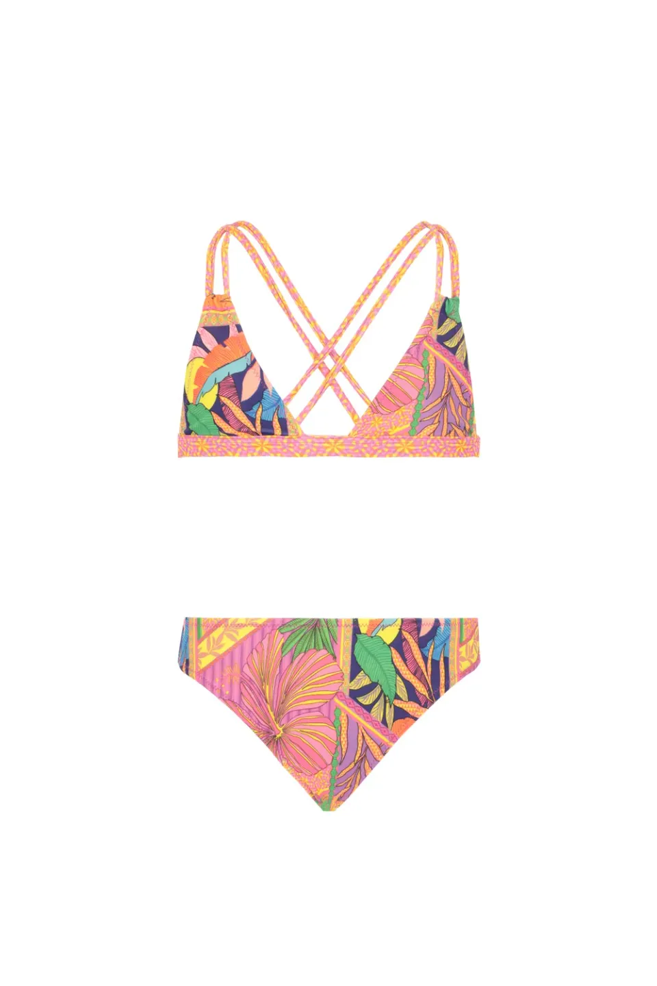 4 Giveness Triangolo Incrocio Slip Chiuso bikini bimba var. unica