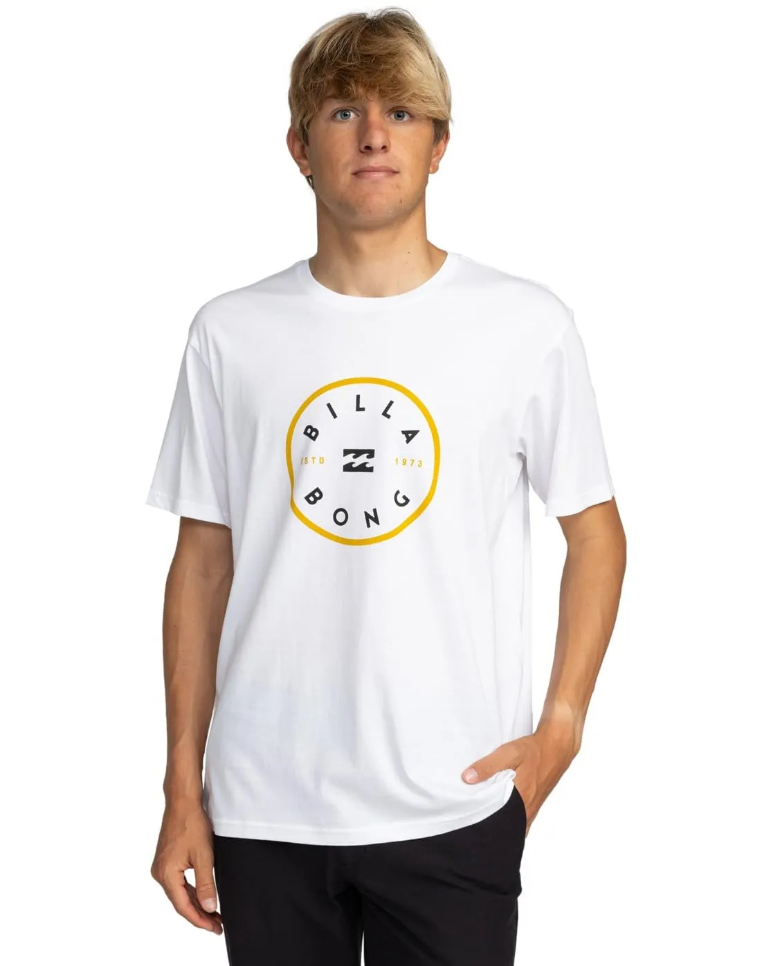 Billabong Rotore SS T-Shirt uomo White cotone