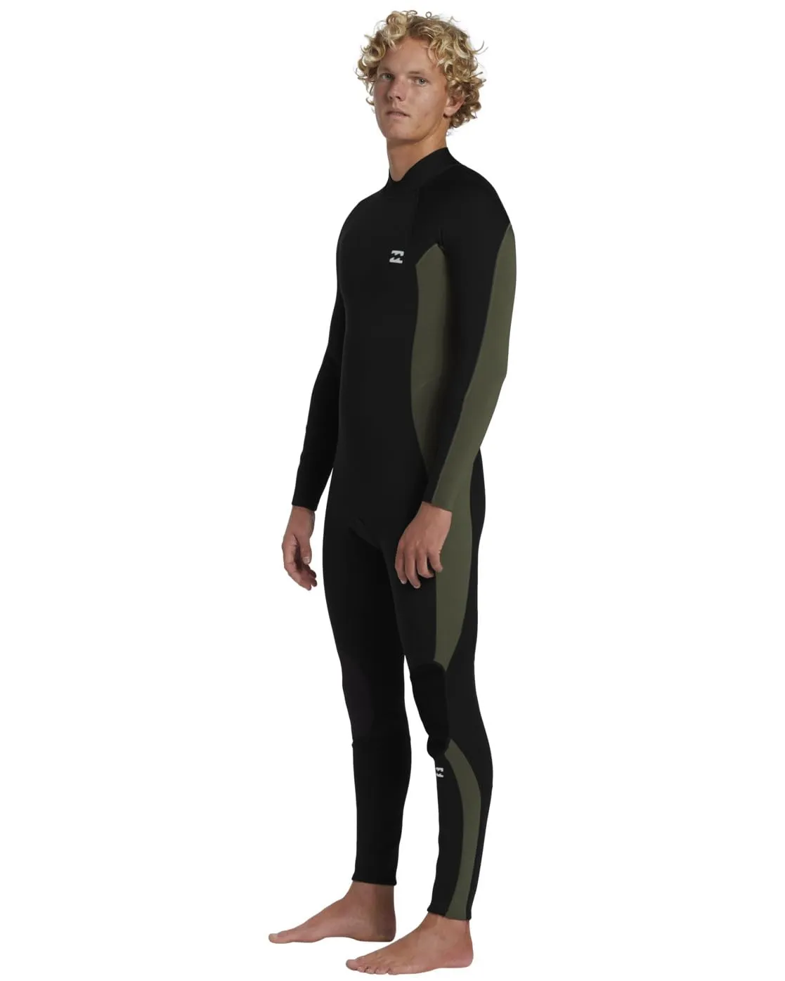 Billabong Foil 3/2 muta surf uomo zip dietro