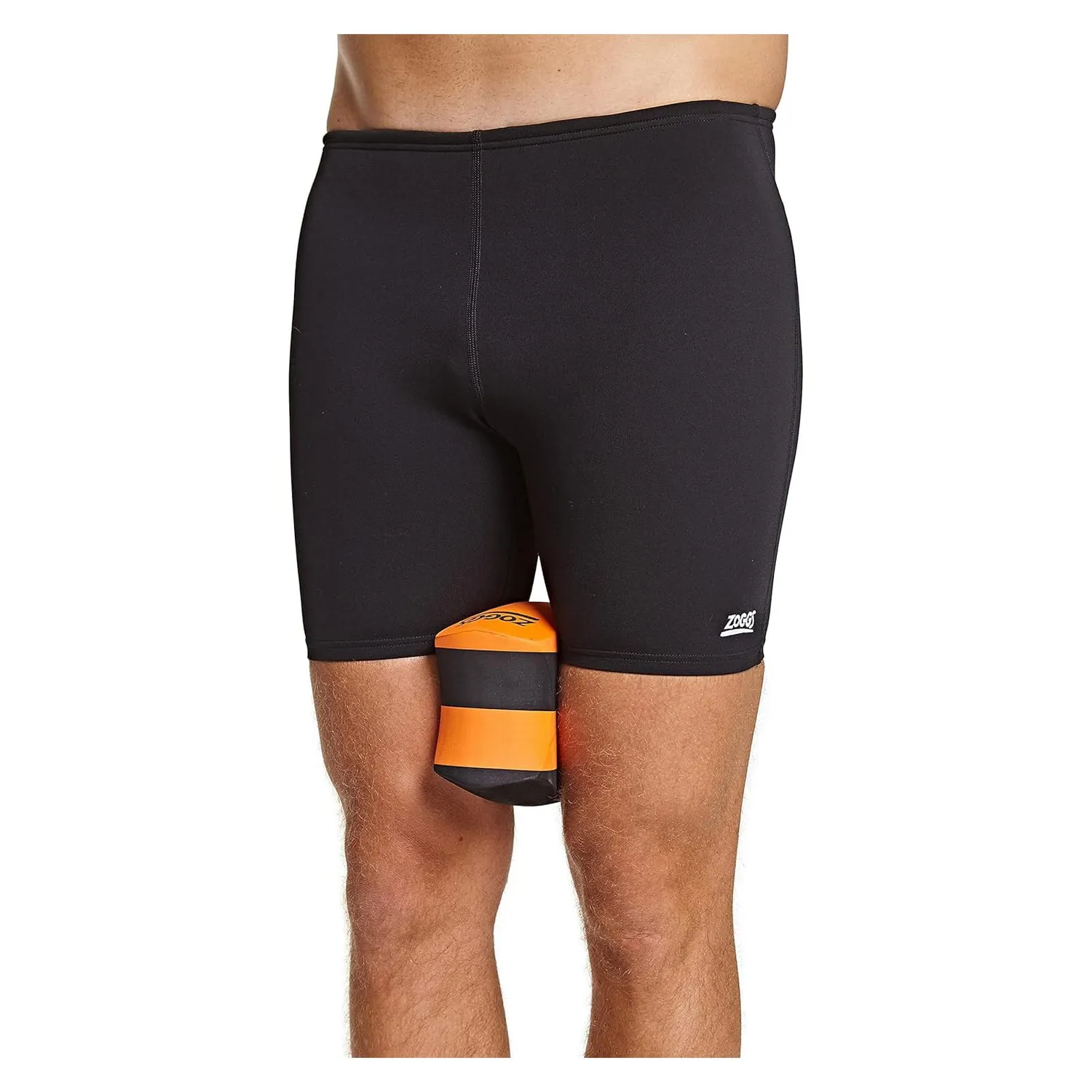 Zoggs Pull Buoy galleggiante allenamento 23x8,5 nero arancio