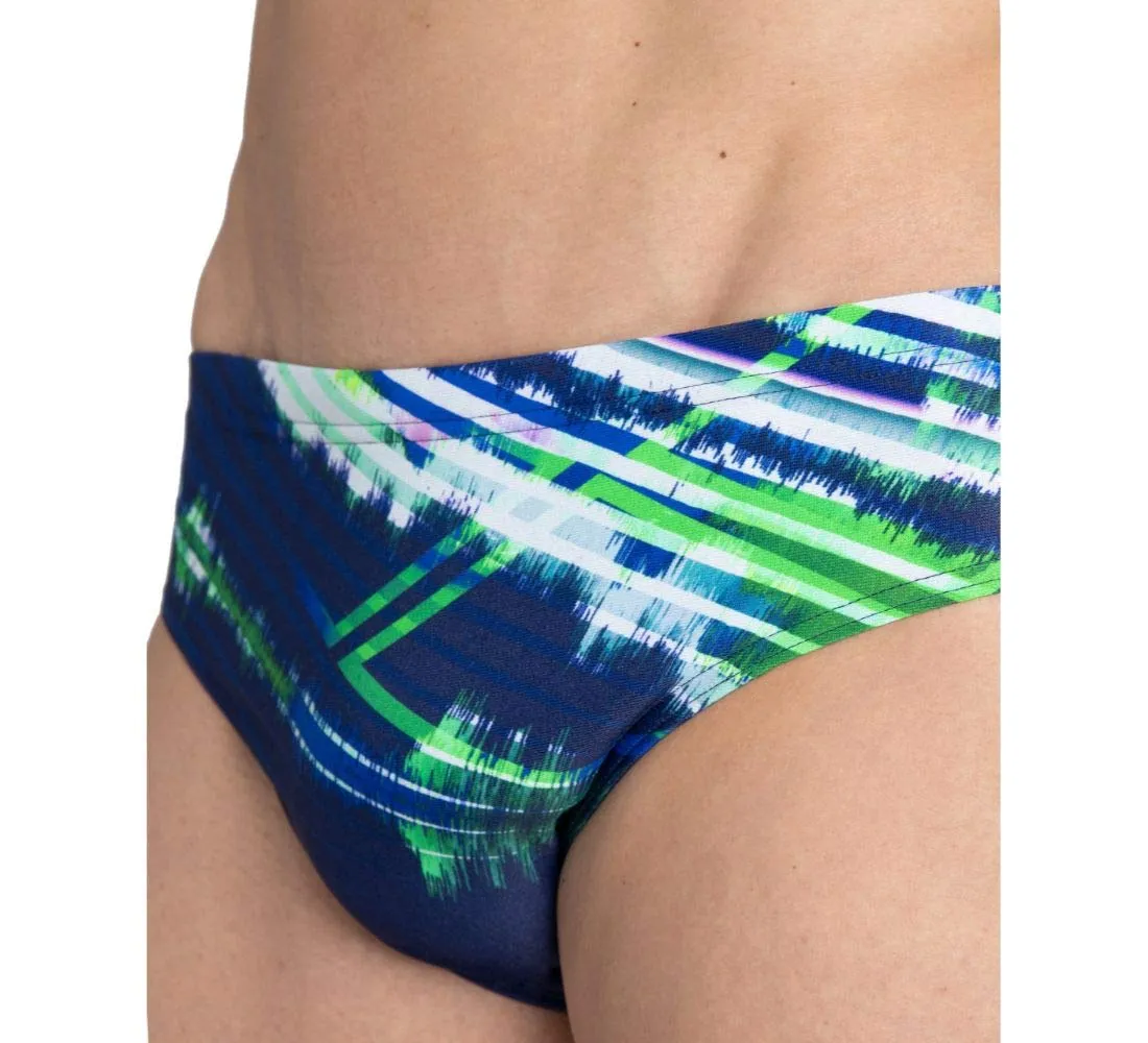 Arena Infinite Stripe Brief slip uomo cloro 7 cm