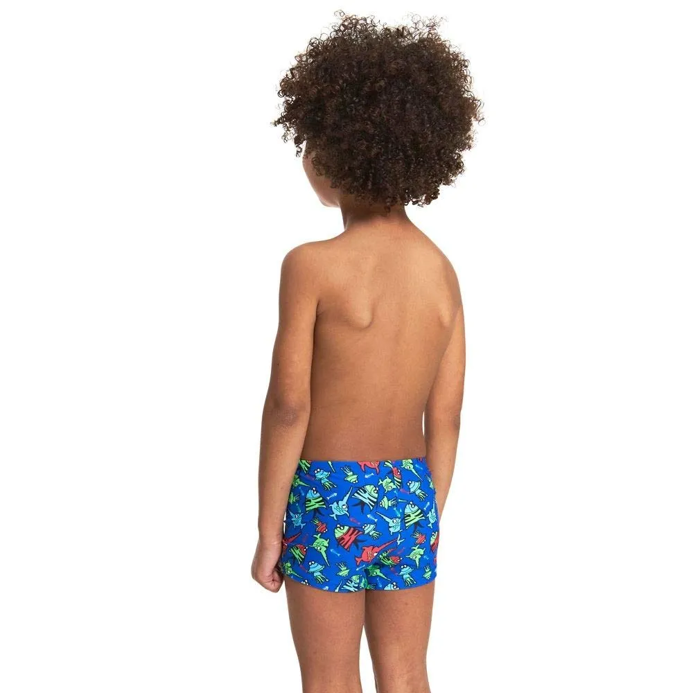Zoggs Sea Saw Hip Racer Costume Slip 2 Anni Cloro Resistente