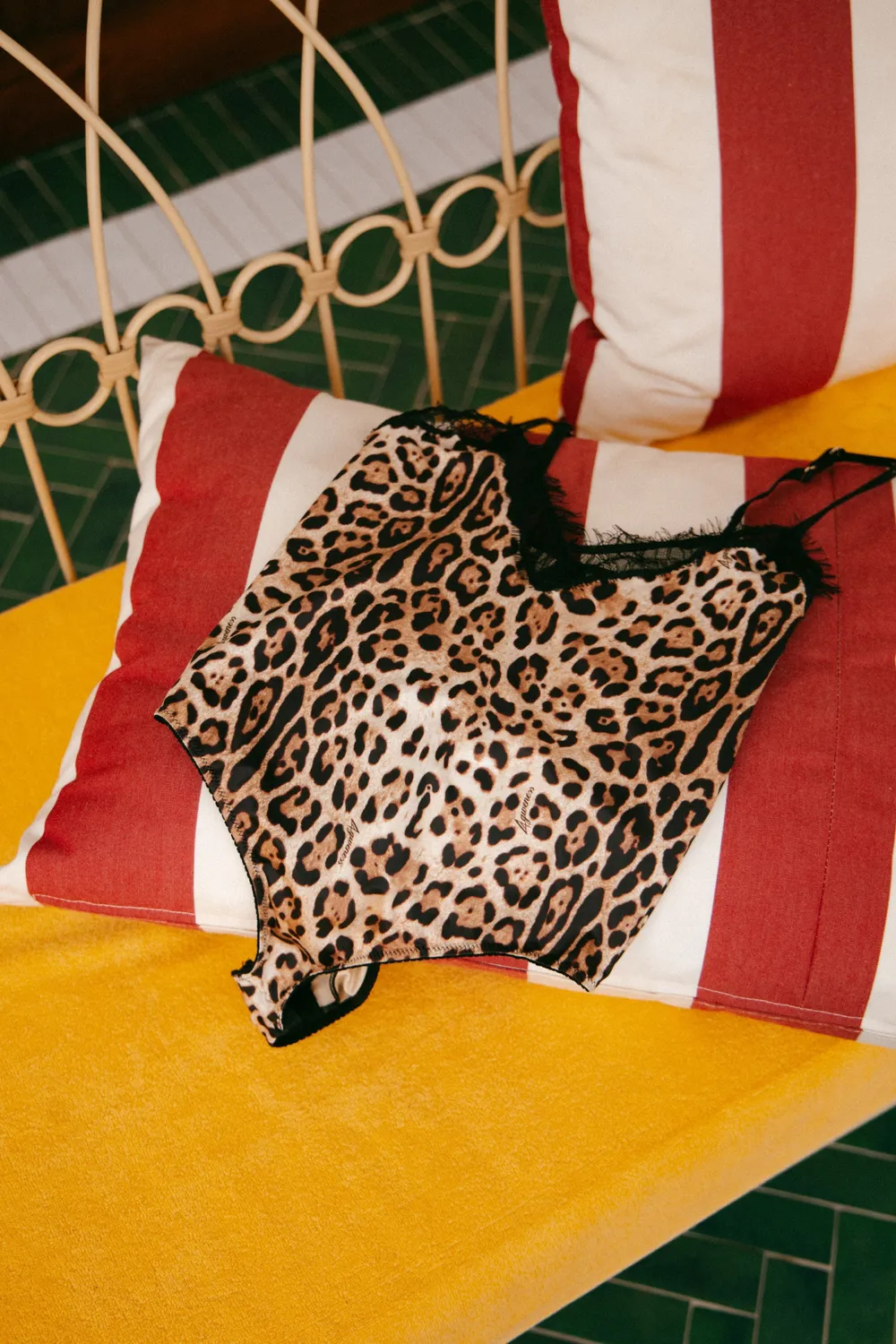 4 Giveness Wild Touch Body Lingerie Animalier Pizzo Unico