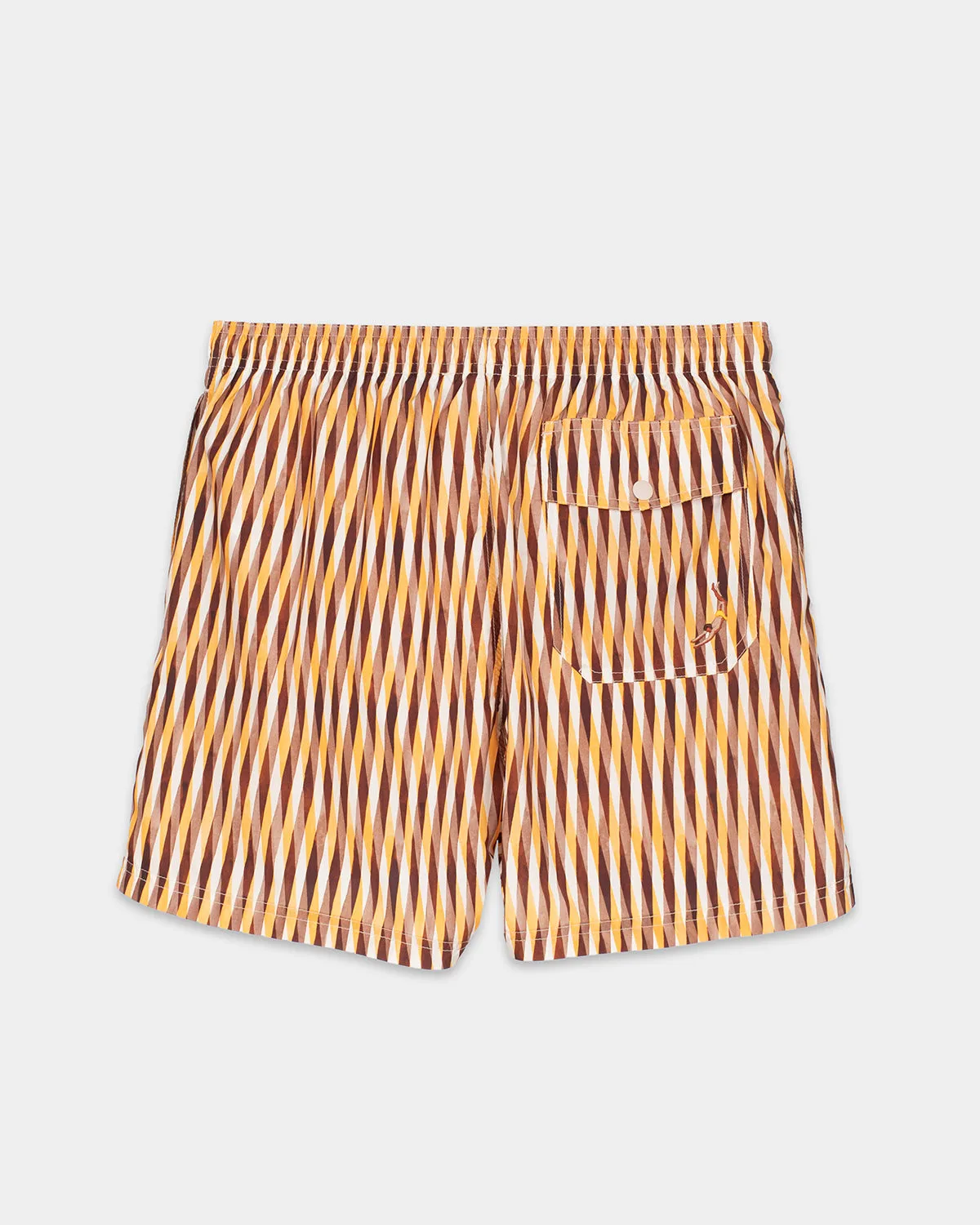 Mosso Sunwear Intersect Wave boxer mare ocra multilinea