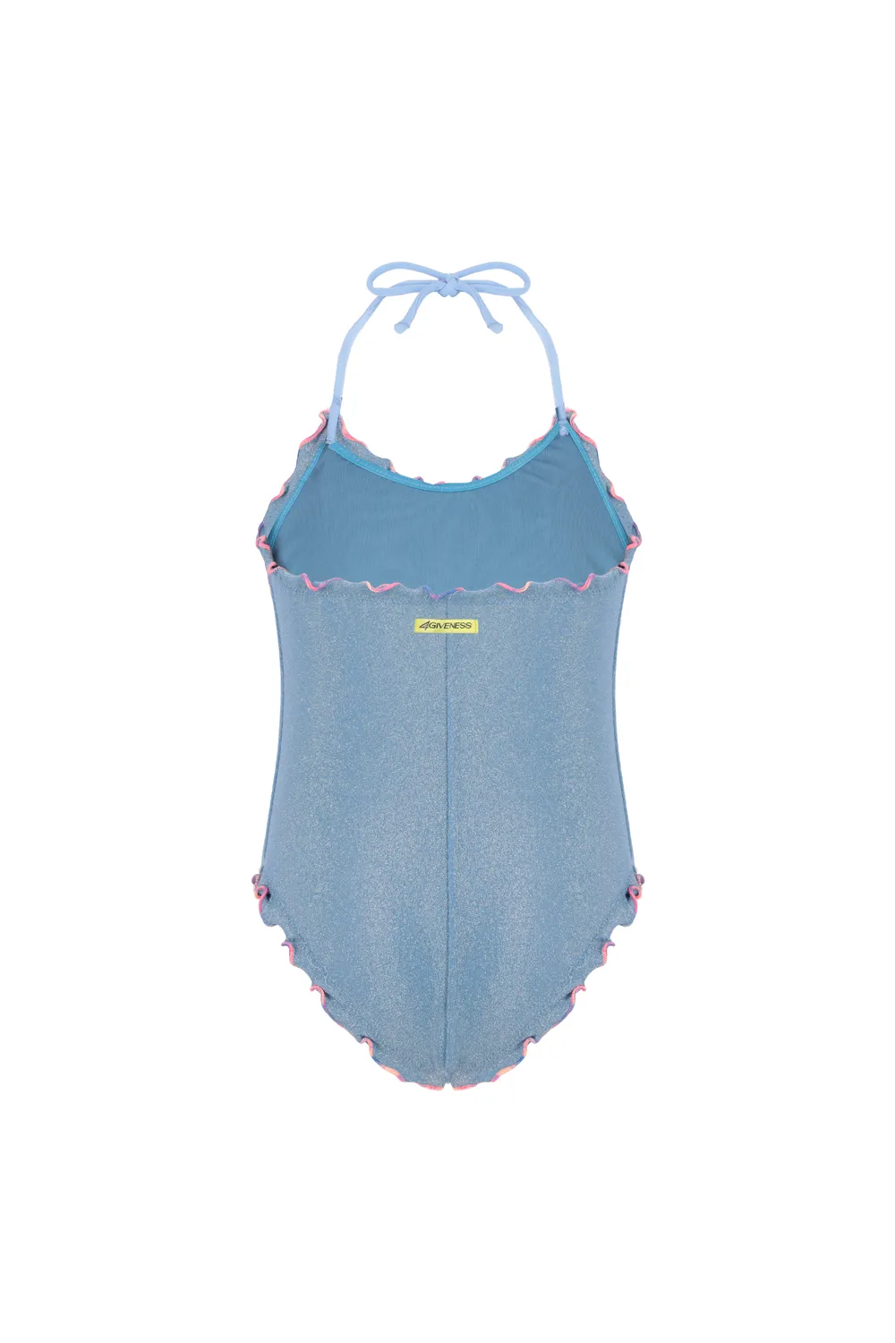 4Giveness Smambolato costume intero bimba sgambato oro