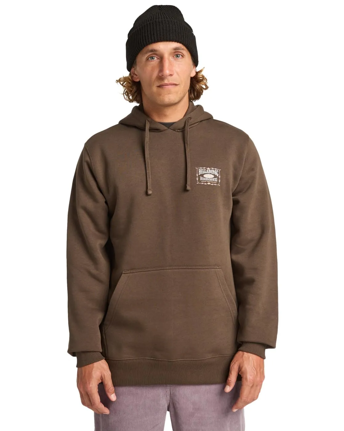 Billabong Foundation Po felpa uomo blu cappuccio