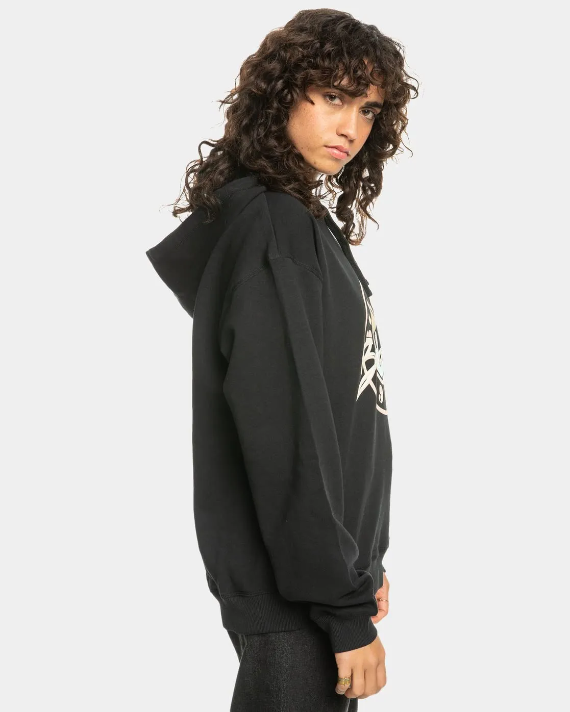 Billabong Del Mar Hoodie felpa donna S misto cotone