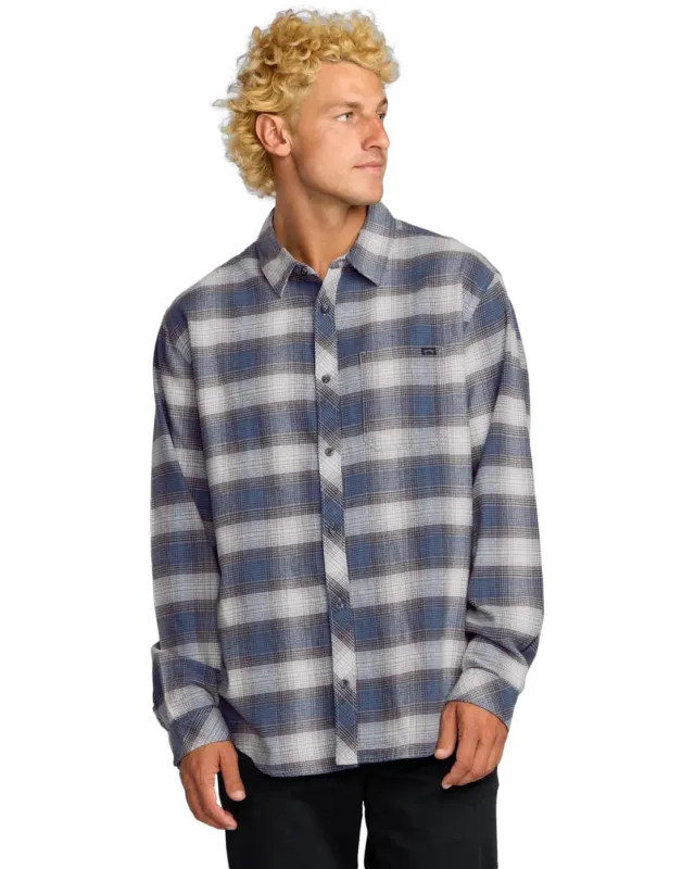 Billabong Coastline Flannel t-shirt uomo flanella morbida