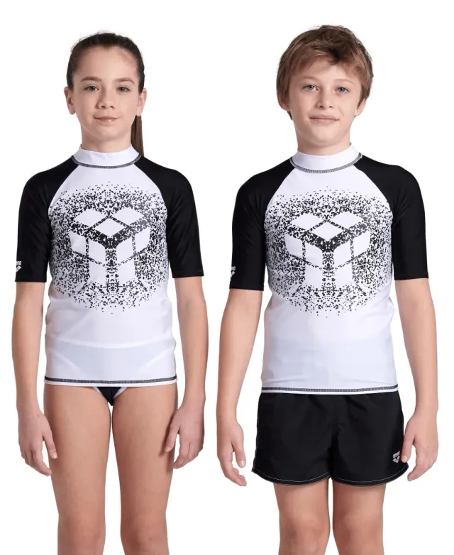 Arena Rash Vest Graphic maglia bambino 10-11 anni