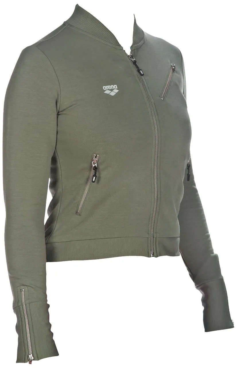 Arena Gym F/Z Jacket Giacca Donna Traspirante