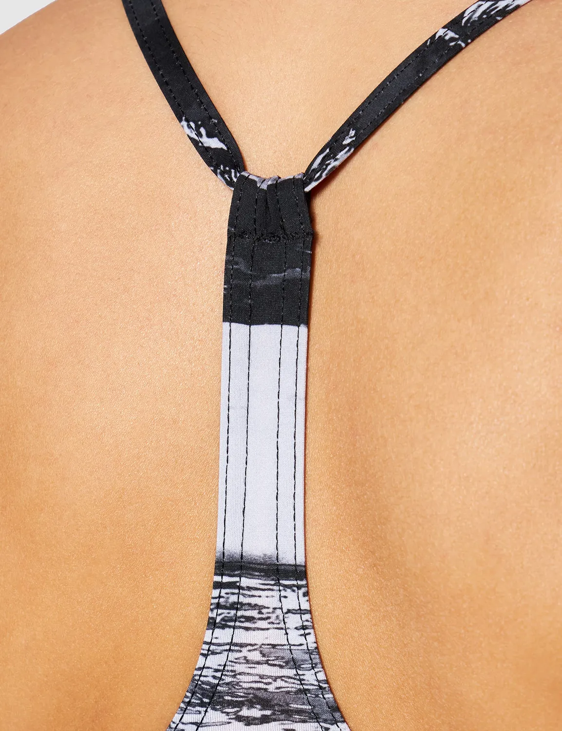 Arena Icons Team Stripe Bandeau bikini fascia donna foderato