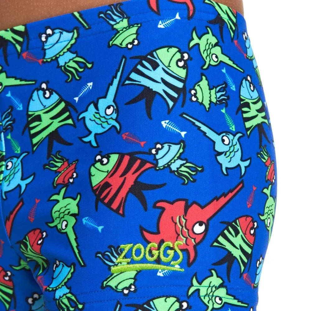 Zoggs Sea Saw Hip Racer Costume Slip 2 Anni Cloro Resistente