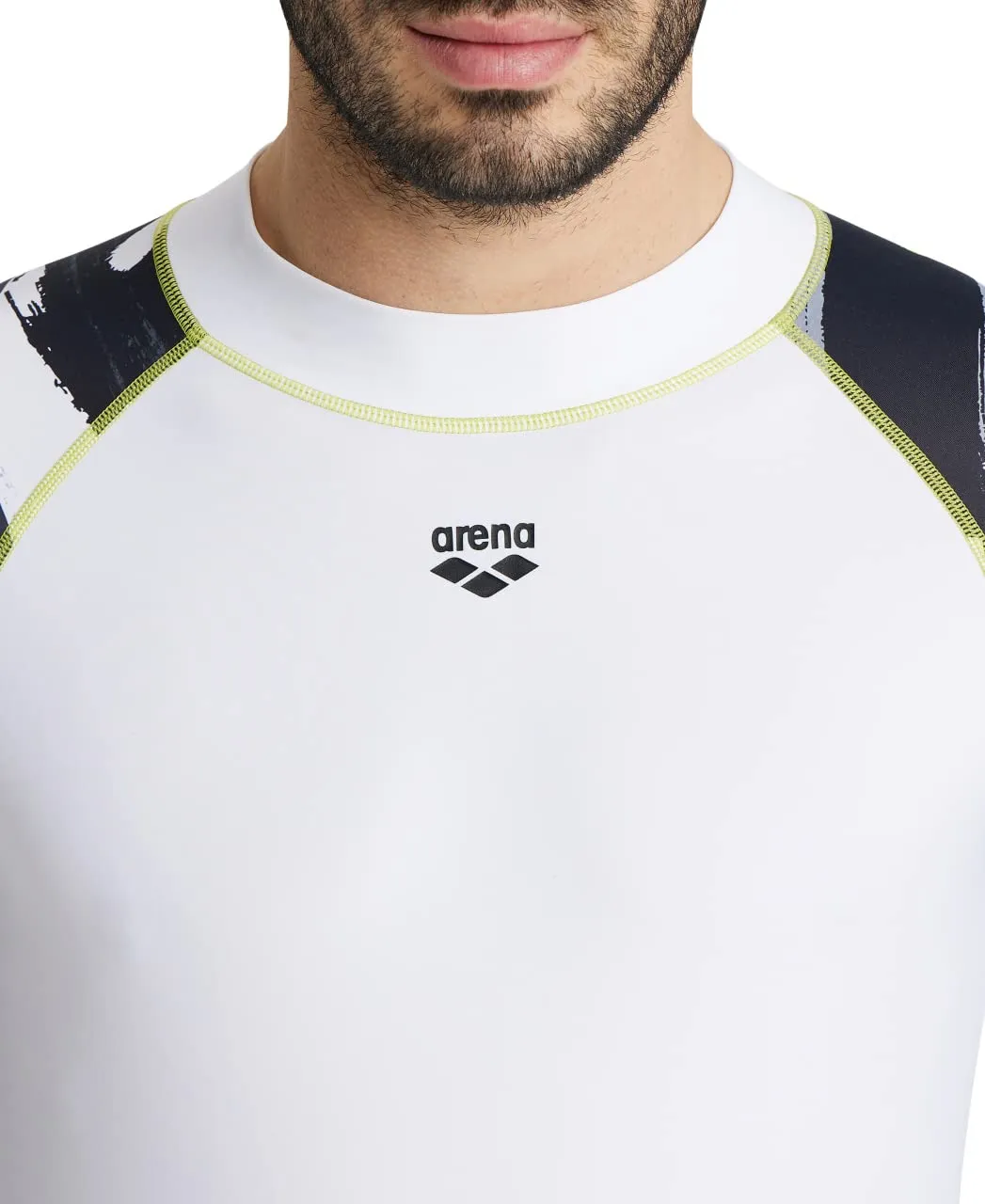 Arena Rash Vest Allover Maglia UV Uomo Maniche Lunghe