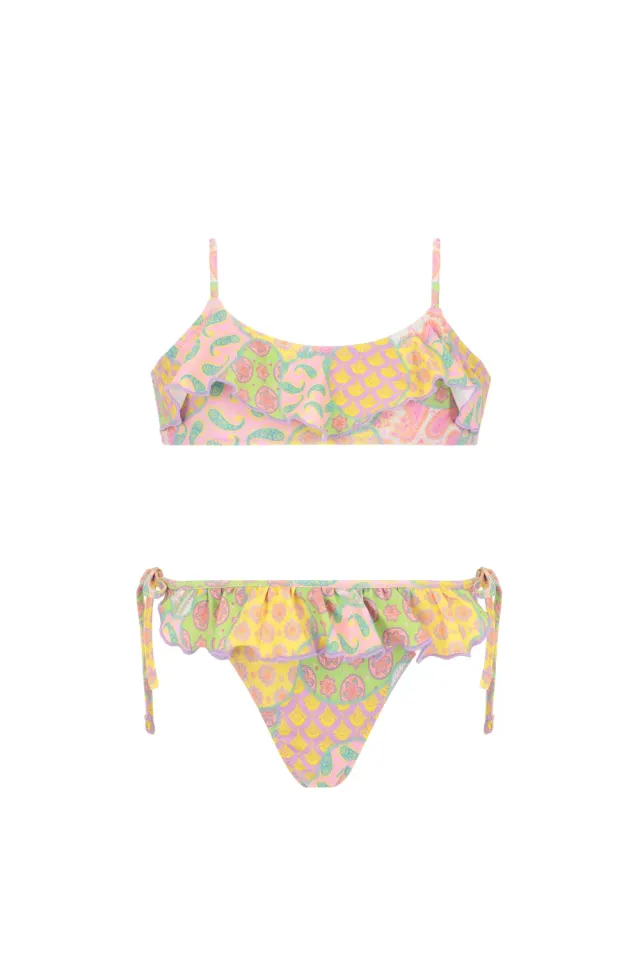 4Giveness Bikini Top e Slip Lacci bikini bimba lacci