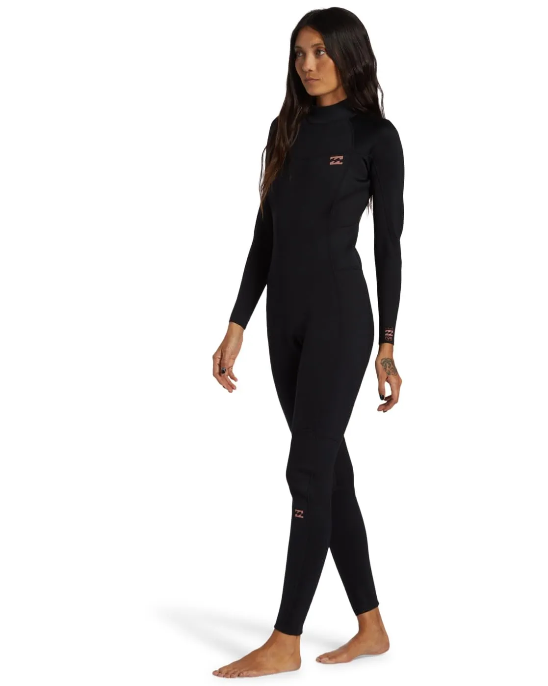 Billabong Foil 4/3 muta surf donna nero M Tall