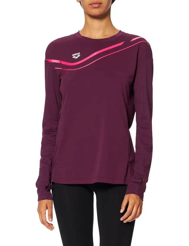 Arena W Tech Shirt maglia maniche lunghe donna palestra