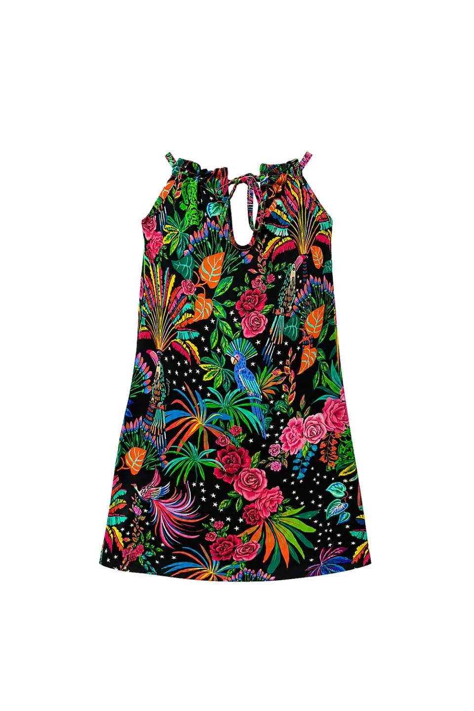 4 Giveness Allaccio Collo vestito mare bimba leggero