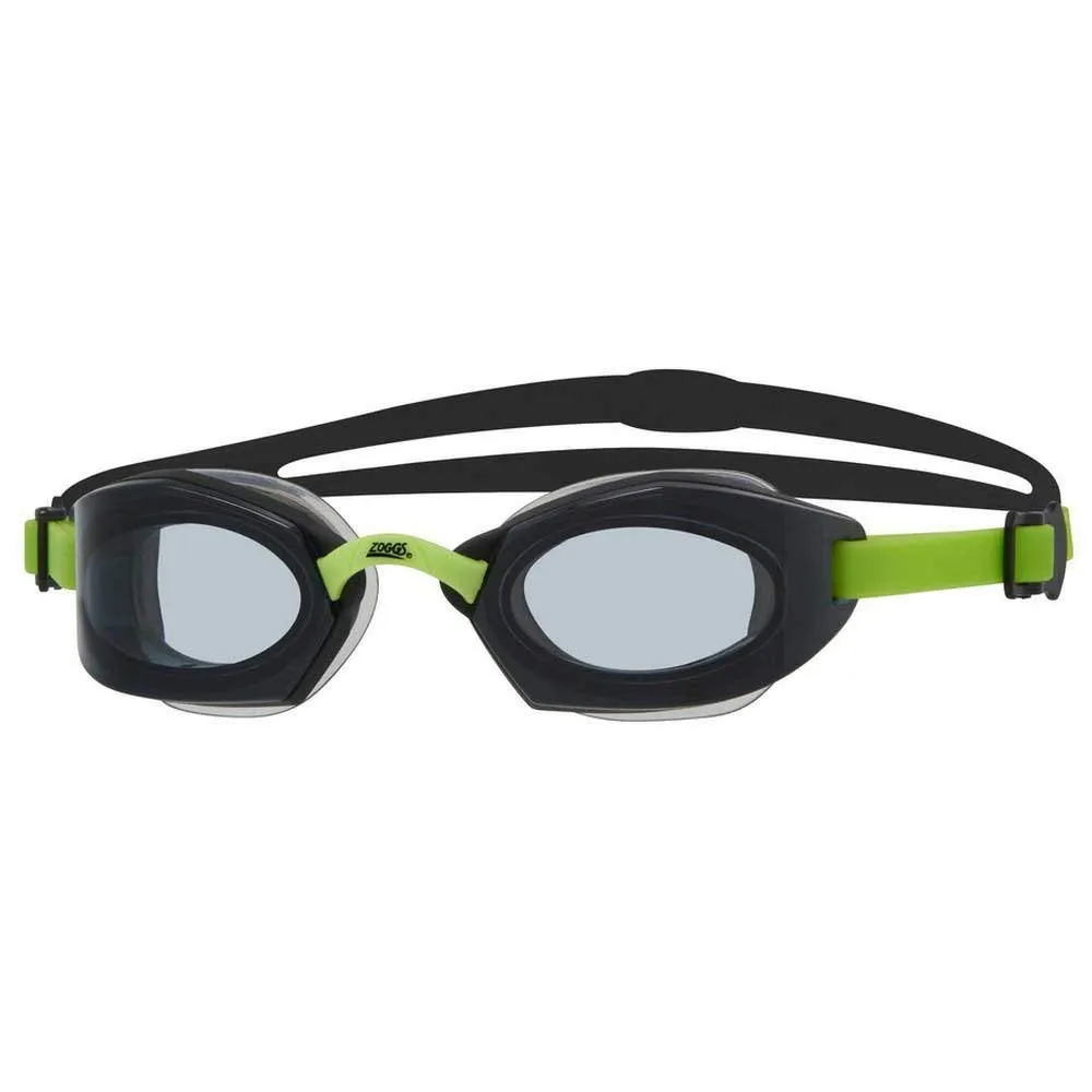Zoggs Ultima Air occhialini nuoto Nero Grigio Specchio
